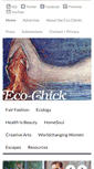 Mobile Screenshot of eco-chick.com